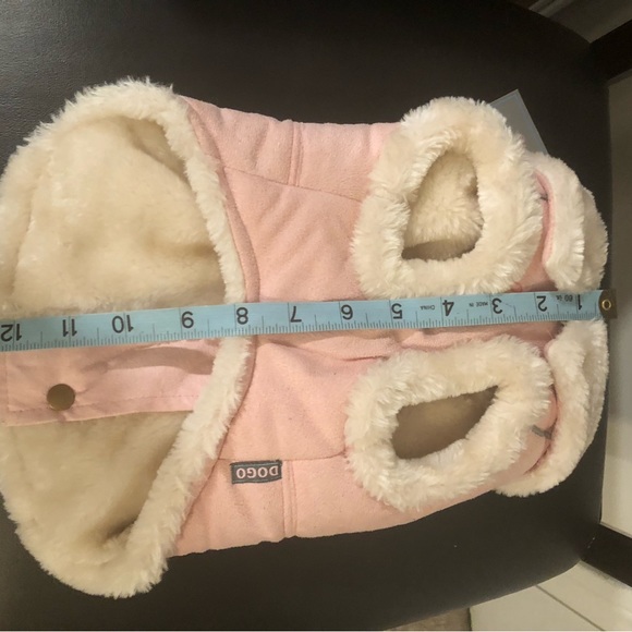 DOGOPET FURRY RUNNER COAT PINK SIZE S - Picture 8 of 11